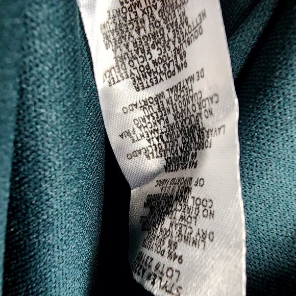 NEW Betsy & Adam Ruffle Bow Trumpet Gown Sleeveless Maxi Dress Pine Green - Picture 8 of 13